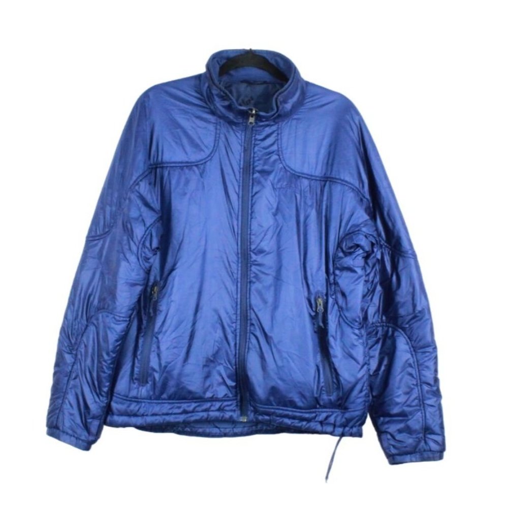 Ll Bean Blue Polyester Primaloft Waterproof Full … - image 1